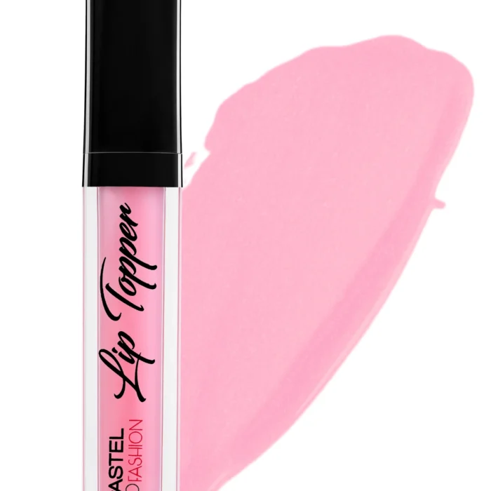برق لب پاستل مدل لیپ تاپر رنگ صورتی Lip Topper Pink