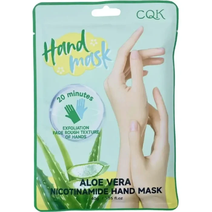 ماسک آبرسان و نرم کننده دست سی کیو کا CQK مدل آلوورا وزن 40 گرم