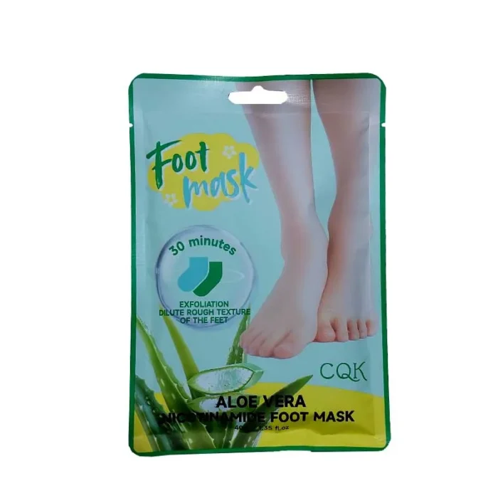 ماسک آبرسان و نرم کننده پا سی کیو کا CQK مدل آلوورا وزن 40 گرم