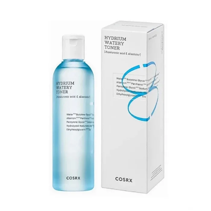 تونر آبرسان هایدریوم کوزارکس hydrium watery toner cosrx 280 میلی لیتر