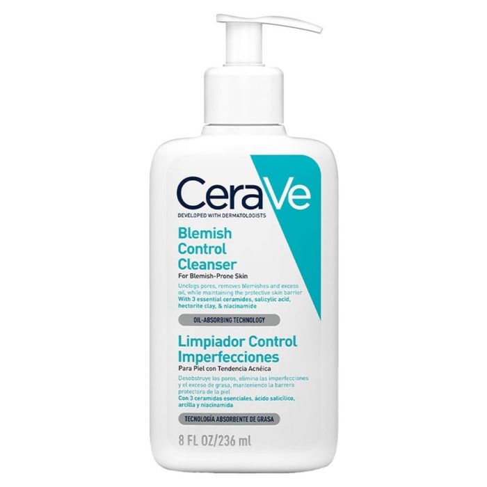 ژل شستشو سراوی CeraVe مدل Blemish Control حجم 237 میل