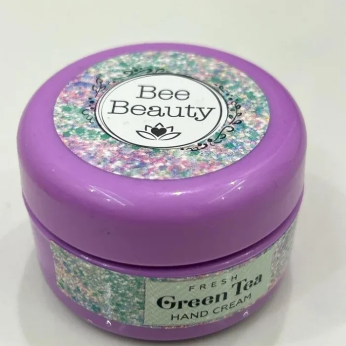 کرم دست بی بیوتی رایحه چای سبز Bee Beauty Green Tea Hand Cream