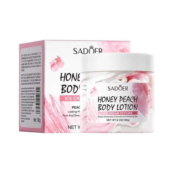 لوسیون بستنی بدن رایحه هلو سادور Sadoer Honey Peach