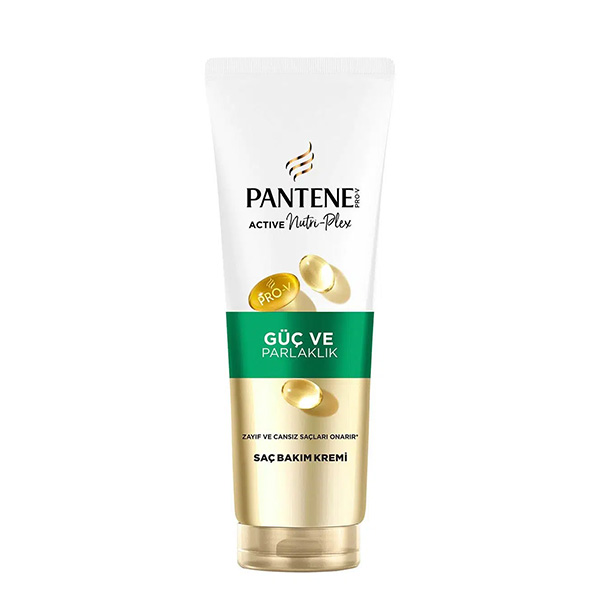 ماسک مو تیوپی مدل Guc Ve پنتن موهای ضعیف و کدر پنتن Pantene Strength and Shine Cream