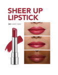 رژ لب جامد شیر آپ فلورمار Flormar Sheer Up شماره 023 رنگ Candy Crush