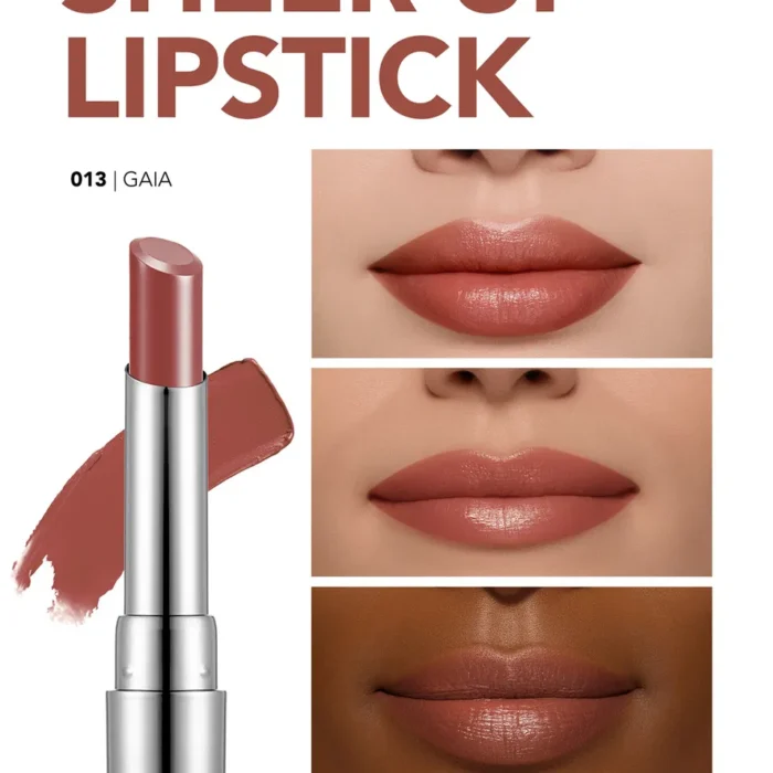 رژ لب جامد شیر آپ فلورمار Flormar Sheer Up شماره 013 رنگ Gaia